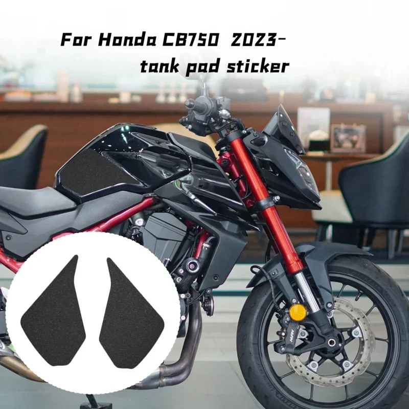 Suitable for motorcycle Honda CB750 CB 750 HORNET 2023 accessories, anti slip side fuel tank stickers, foot pads, rubber sticker