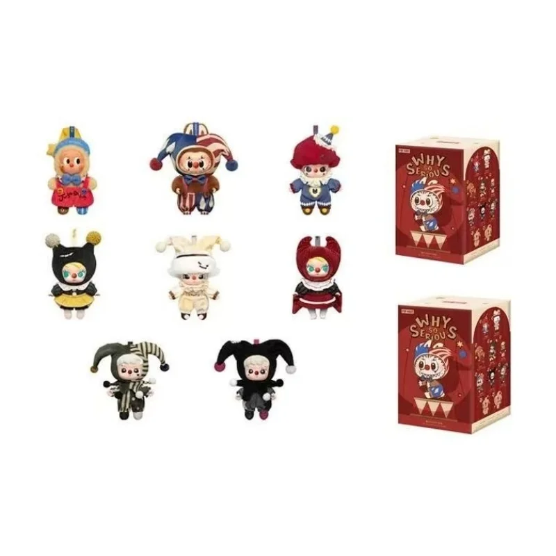 POP MART Bubble Mart Série Why So Serious LABUBU Clown Halloween Boîte Mystère