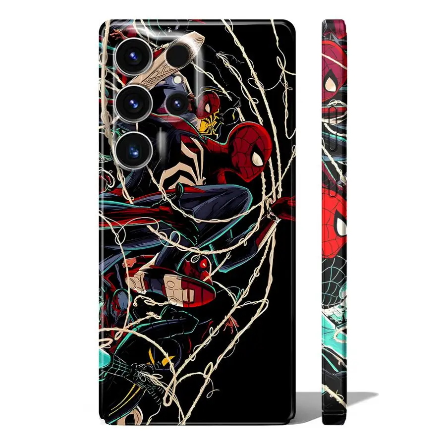 Funda rígida para teléfono Samsung Galaxy S25 Ultra S20 S25 + S24 + S21 S22 S23 FE S24 Plus Note 20 Marvel Spider Man Group