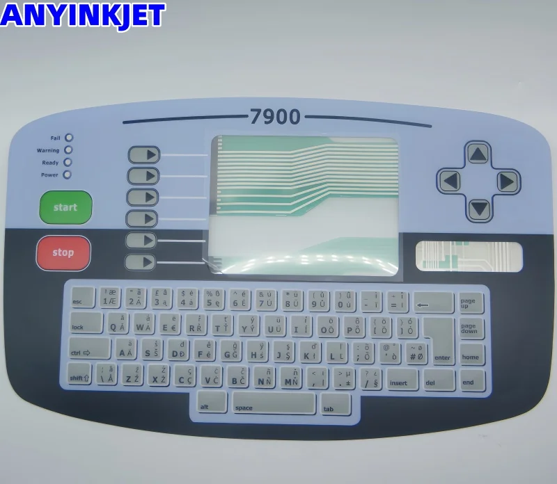 for Linx 7900 keyboard membrane keypad display