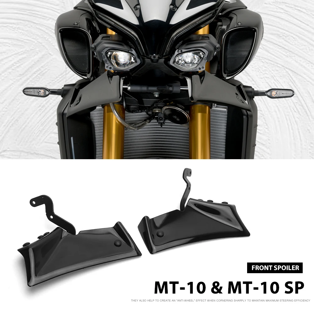 

New Motorcycle For Yamaha MT-10 sp MT10 mt10 MT 10 SP 2022 2023 2024 Front Wheel Fender Beak Nose Downforce Cowl Spoiler Cover