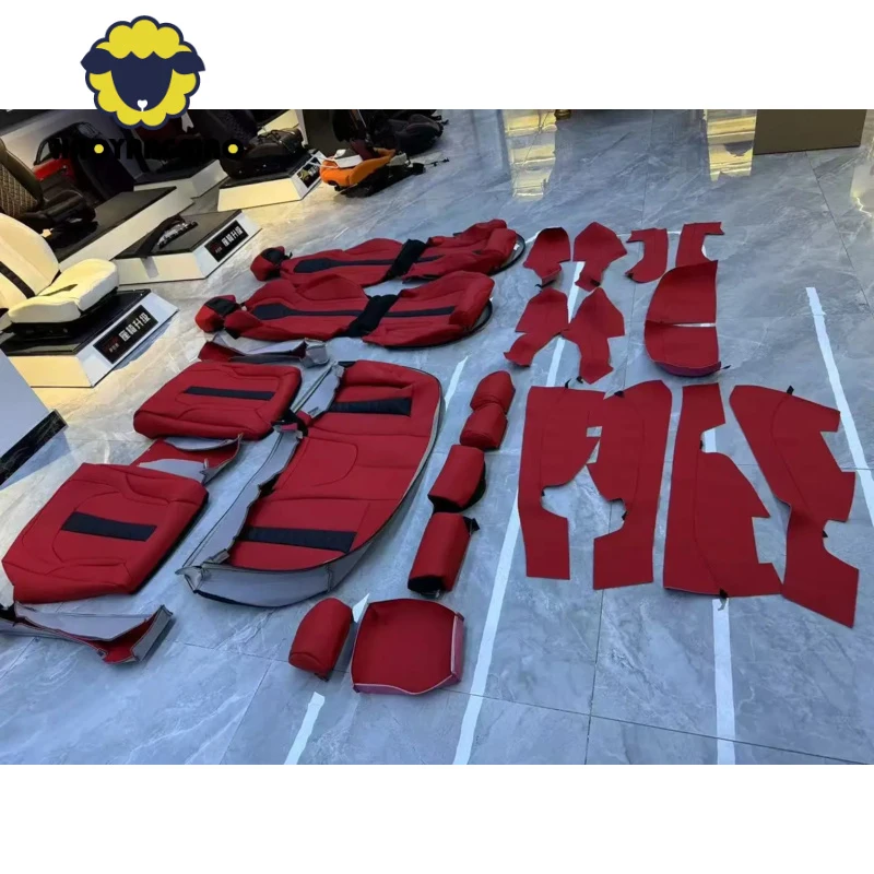 for BMW F30 F80 M3 M5 X3 Upgrade Car Interior Accessories Sport Racing Bucket Seats Customize Leather Cover and Sponge Seat