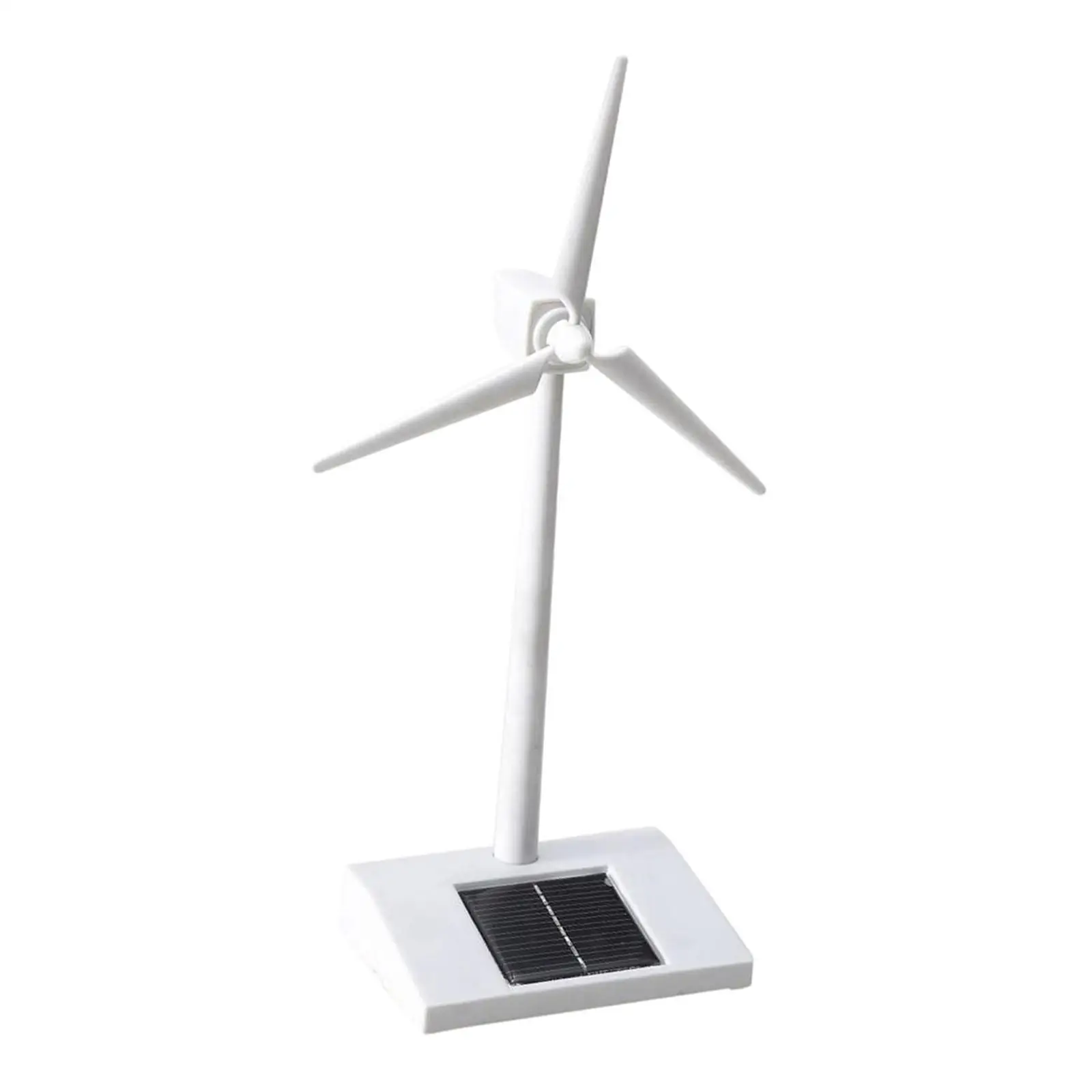 Brinquedo de moinho de vento realista com base solar para meninos e meninas de 8 anos ou mais de crianças