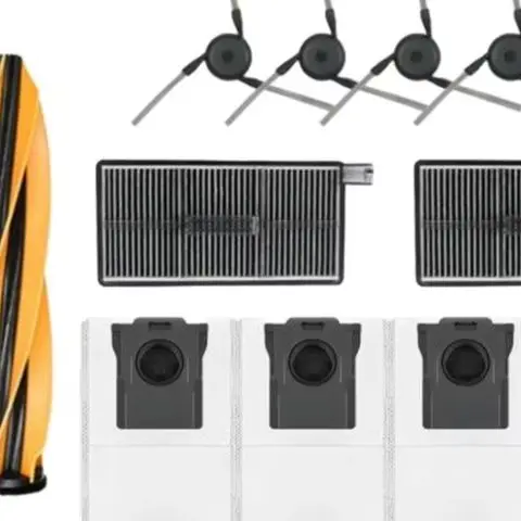 Maintenance Kit For Dreame For X50 Pro For AQUA 10 Ultra Main Side Brush, HEPA Filtration, Large Capacity Bags Sweeping Parts