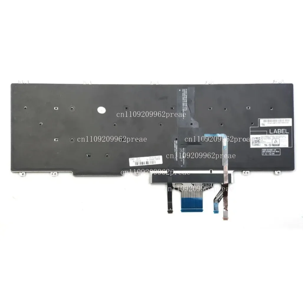 S For Dell Latitude 5500/5501/5510/5511 Precision 3540/3541/3550/3551 US Backlit Keyboard With Pointer 0MMH7V THDMY