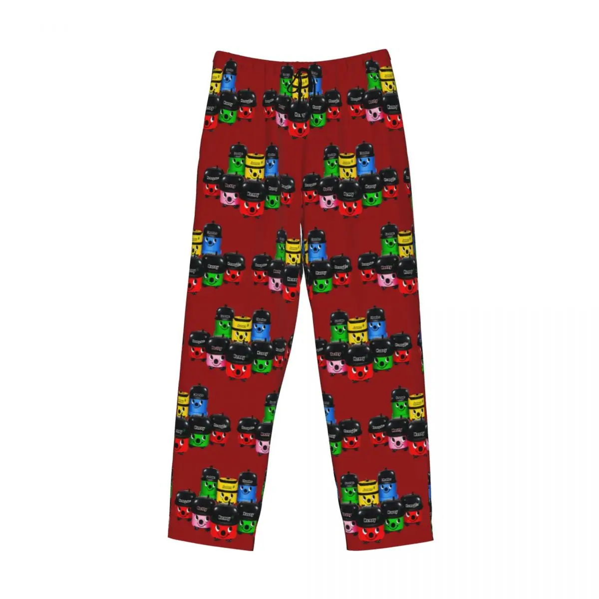 Custom Henry Hoover And Friends Pajama Pants Men Sleepwear Sleep Lounge Bottoms with Pockets