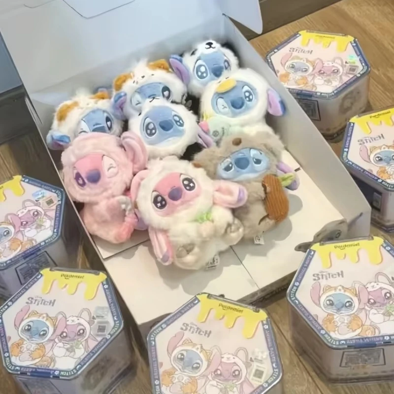 

Горячая вышивка, серия для вечеринки в виде животных, глухая коробка, кавайный плюшевый кулон, загадочная коробка, аниме-фигурка, коллекция декори, подарки на день рождения для детей