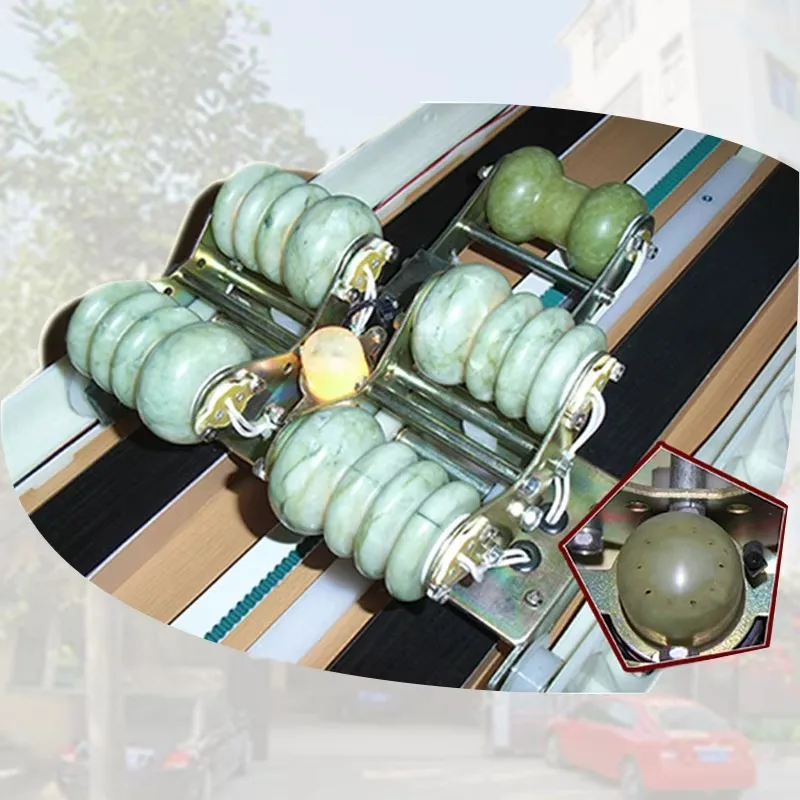 Luxury 3D Master V3 Price Thermal Electric Jade Roller Heated Table Massage Bed Massage Mattress for Body