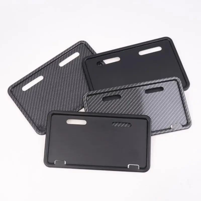 1 قطعة مركبة كهربية عالمية الحديد لوحة ترخيص حامل الإطار الغطاء الواقي دراجة نارية إطارات لوحة ترخيص #2