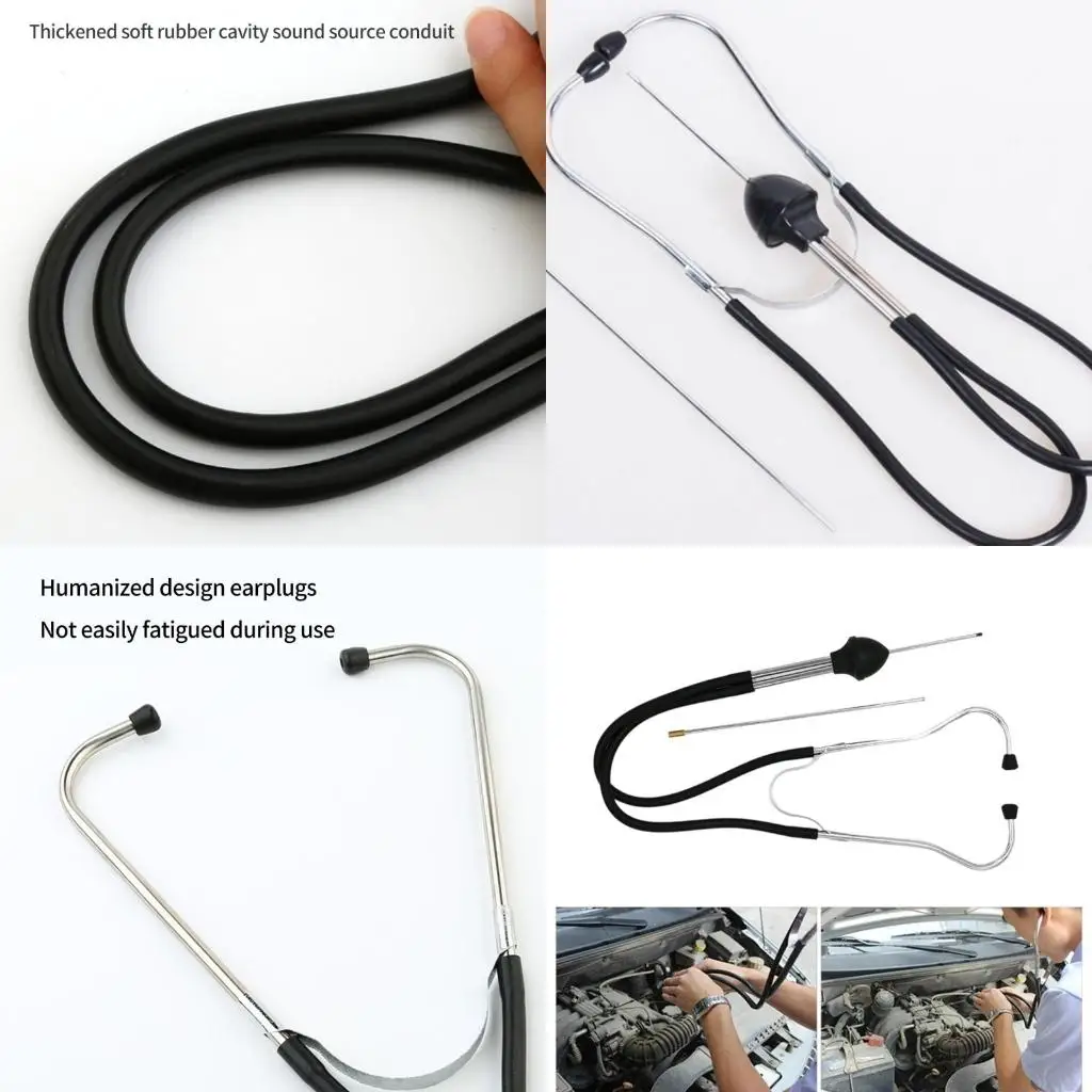  Car Diagnostic Tool Engine Block Stethoscope Automotive Detectors Mechanic Tester