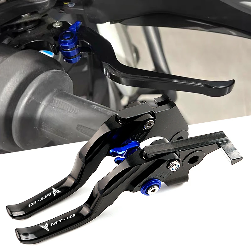

2025 New Brake Clutch Lever Motorcycle CNC Adjustable Brake Clutch Levers For Yamaha MT-10 MT 10 MT10 FZ10 2022-2026 Accessories