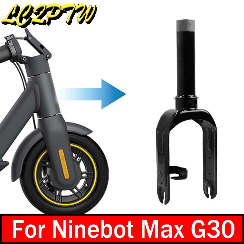 Aluminum Alloy Front Wheel Bracket Electric Scooter Accessories For Ninebot Max G30 Kickscooter Front Fork Replacement Parts