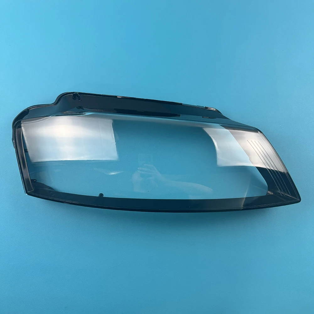 For Audi A3 S3 2008-2012 Headlamp Lamp Shell Transparent Mask Headlight Cover Lens Plexiglass Replace Original Lampshade image 2