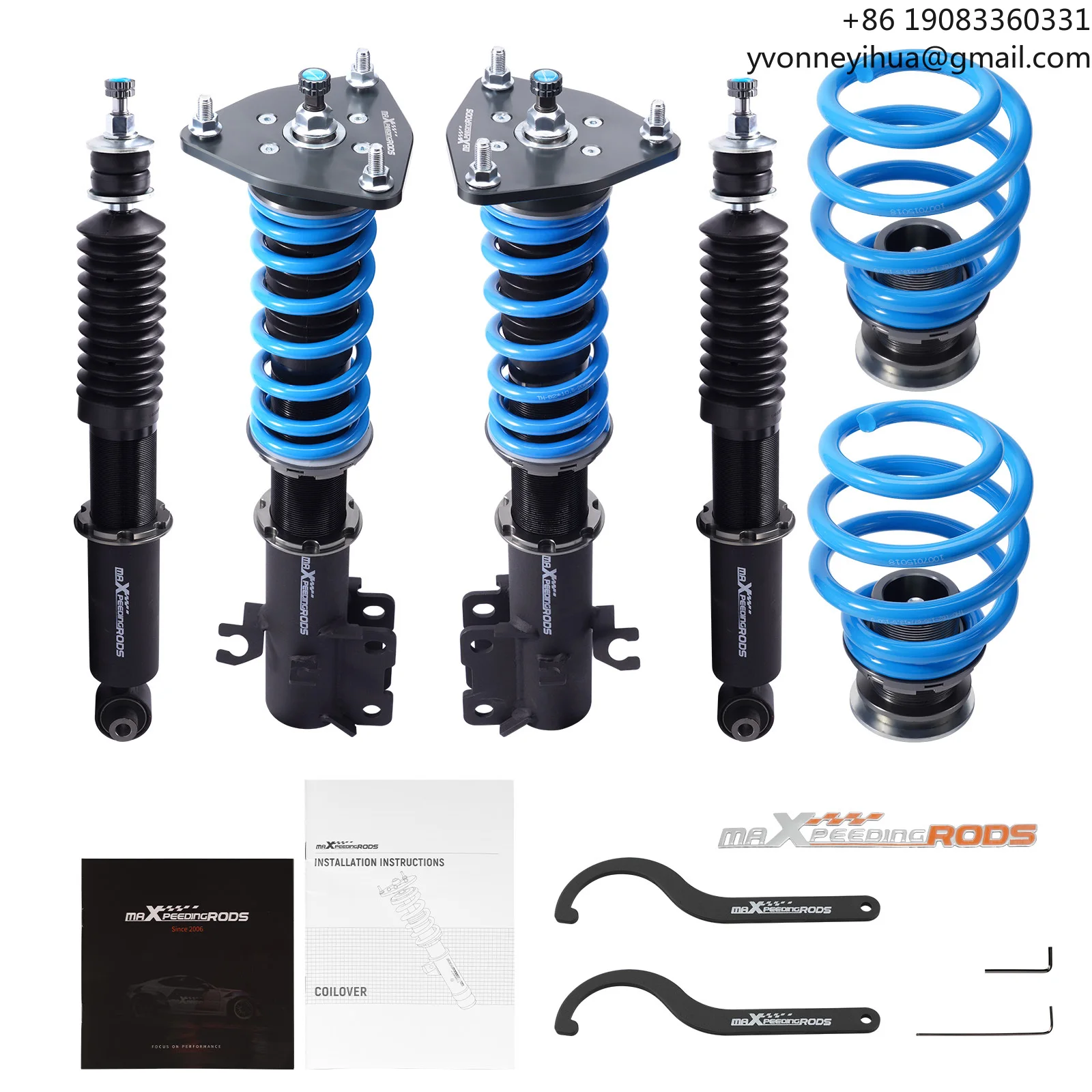 

MaXpeedingrods 24-позиционные демпферные койловеры, стойки для Nissan Sentra B17 2013-2019, комплекты пружин амортизаторов