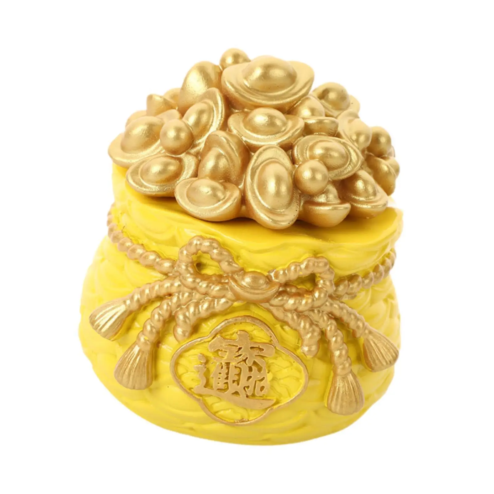 Treasure Basin Feng Shui Bedroom Collection Prosperity Resin Statue Figurine