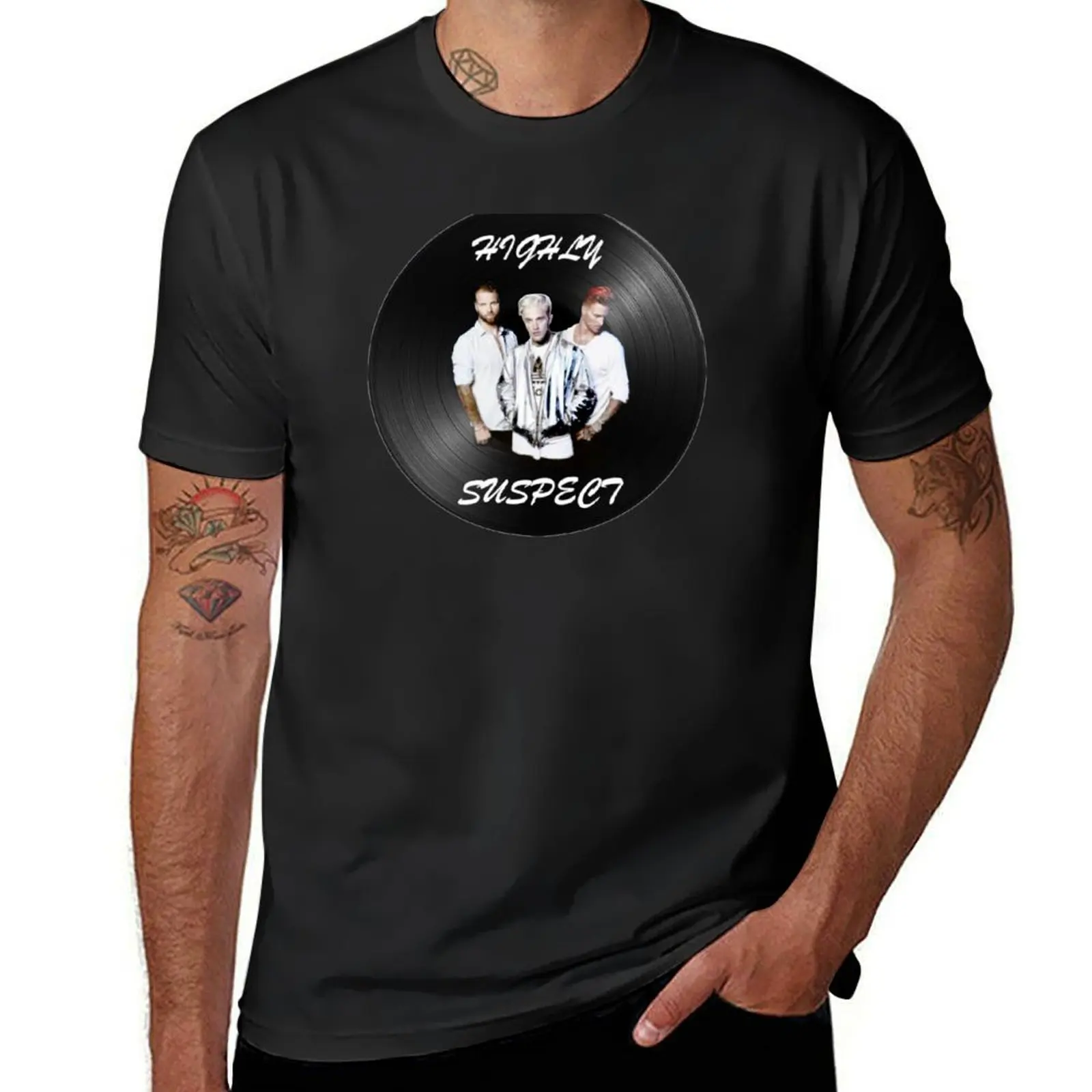 

Highly Suspect Record T-Shirt tees cute clothes heavyweight t shirts for men