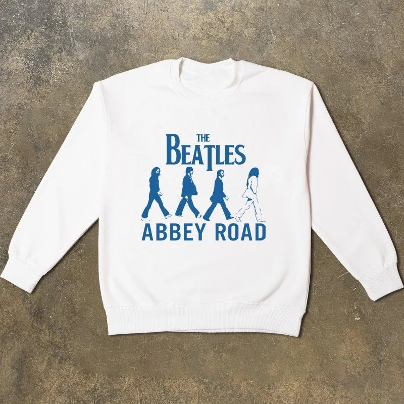 Sudadera de manga larga The Beatles Abbey Road, sudaderas para hombres y mujeres, sudaderas con capucha Retro Hip Hop Y2k, jersey de marca superior, ropa