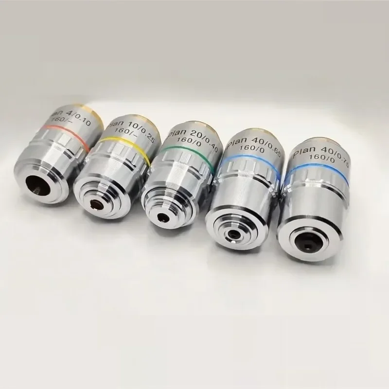 objectif-achromatique-de-microscope-metallurgique-rms-thread-haute-qualite-4x-10x-20x-40x