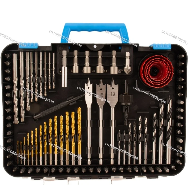 

100 Pieces Multi-function Set Impact Driver Bits & Screwdriver Bits Set For Drilling Metal Wood Masonry And Plastic Cement