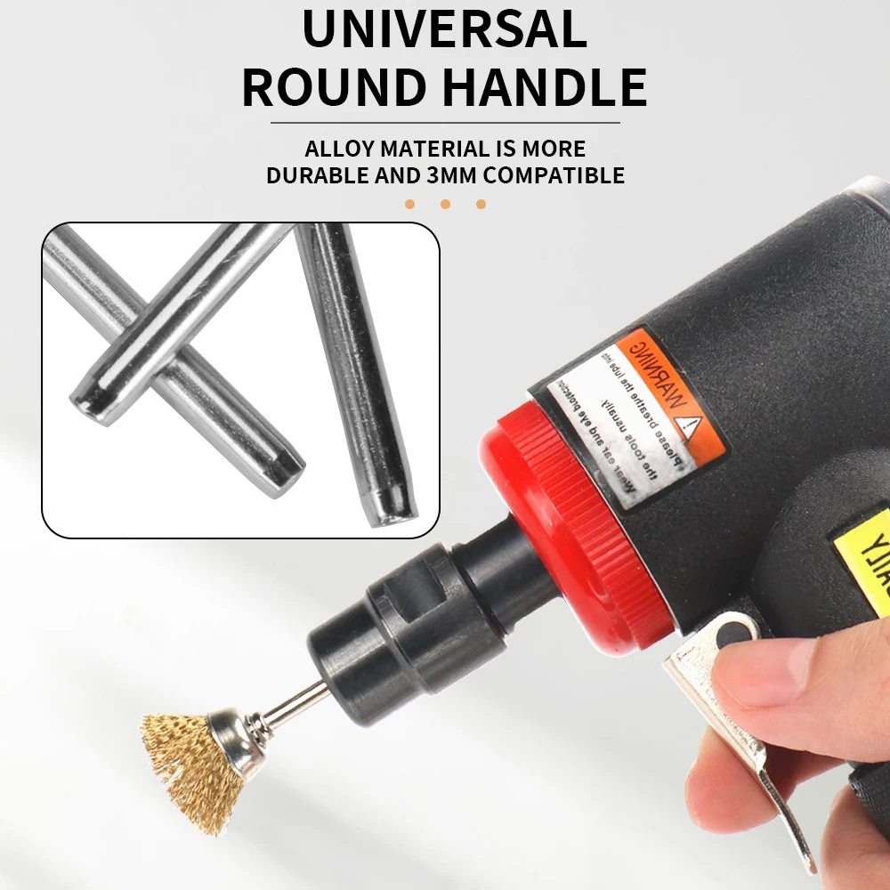 10pcs Escova De Aço Roda De Arame Escovas Dremel Wire Brush Die Grinder Ferramenta Rotativa Ferramenta Elétrica para o gravador