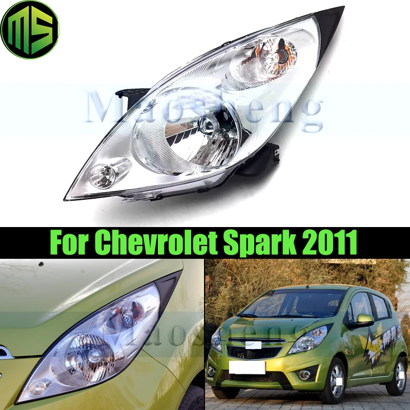 

Maosheng Halogen Front Bumper Head Light Head Lamp For Chevrolet Spark 2011 Headlight Headlamp Front Turn Signal Light