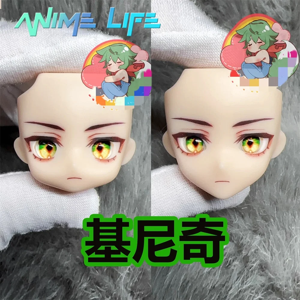 Game Genshin Impact Kinich Role Cos Handmade OB11 OB22 OB24 Face Plate Open Eye Alternate Face Cosplay Gift Cute Lovely