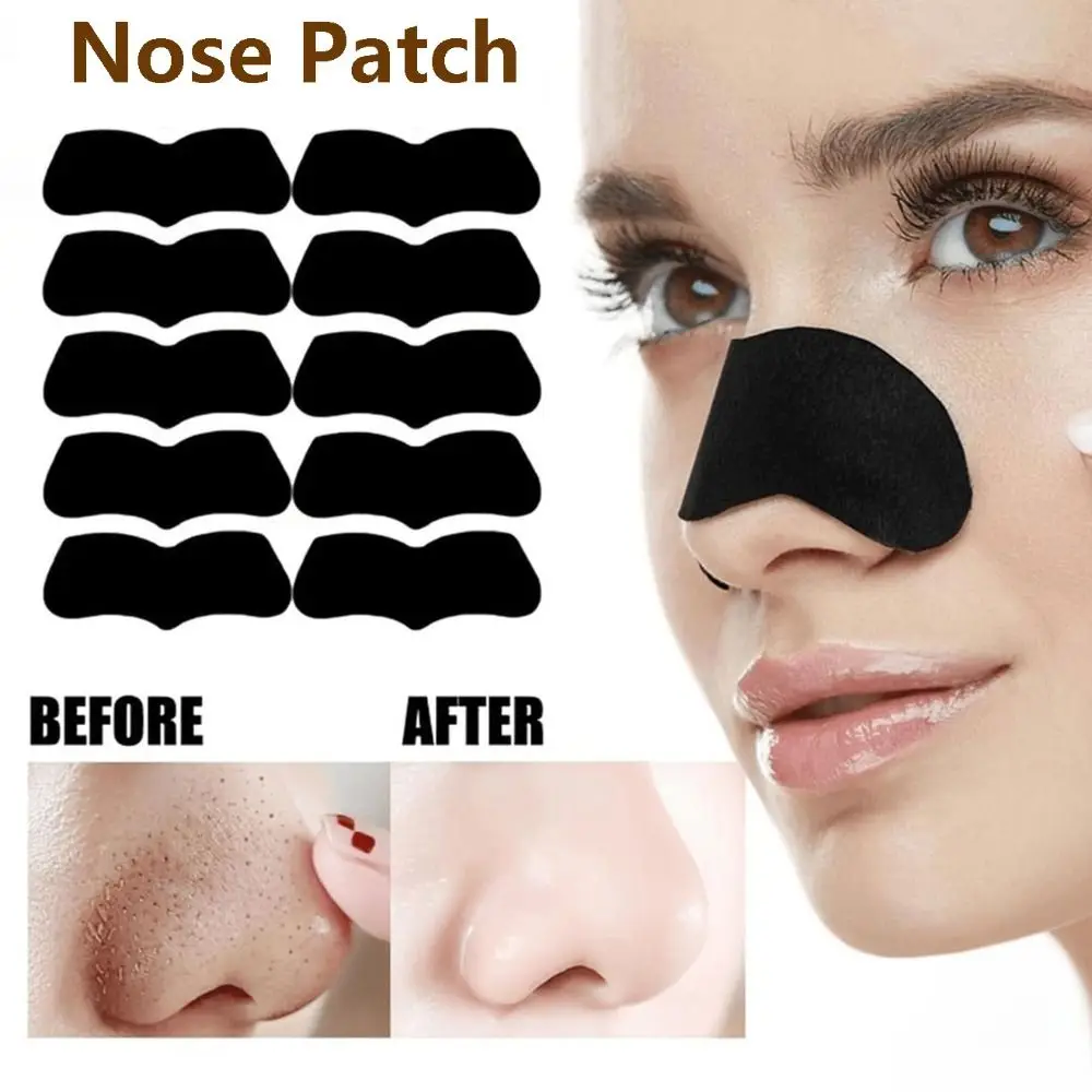 New 10PCS Nose Blackhead Remover Mask Deep Cleaning Shrink Pore Acne Treatment Mask New Nose Pore Strips Mask