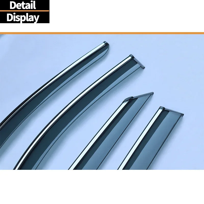 Fit For Hyundai Ioniq 5 N Window visor Car Sun Rain Guard Vent Shade Deflector Wind Weathershield Moulding Trim