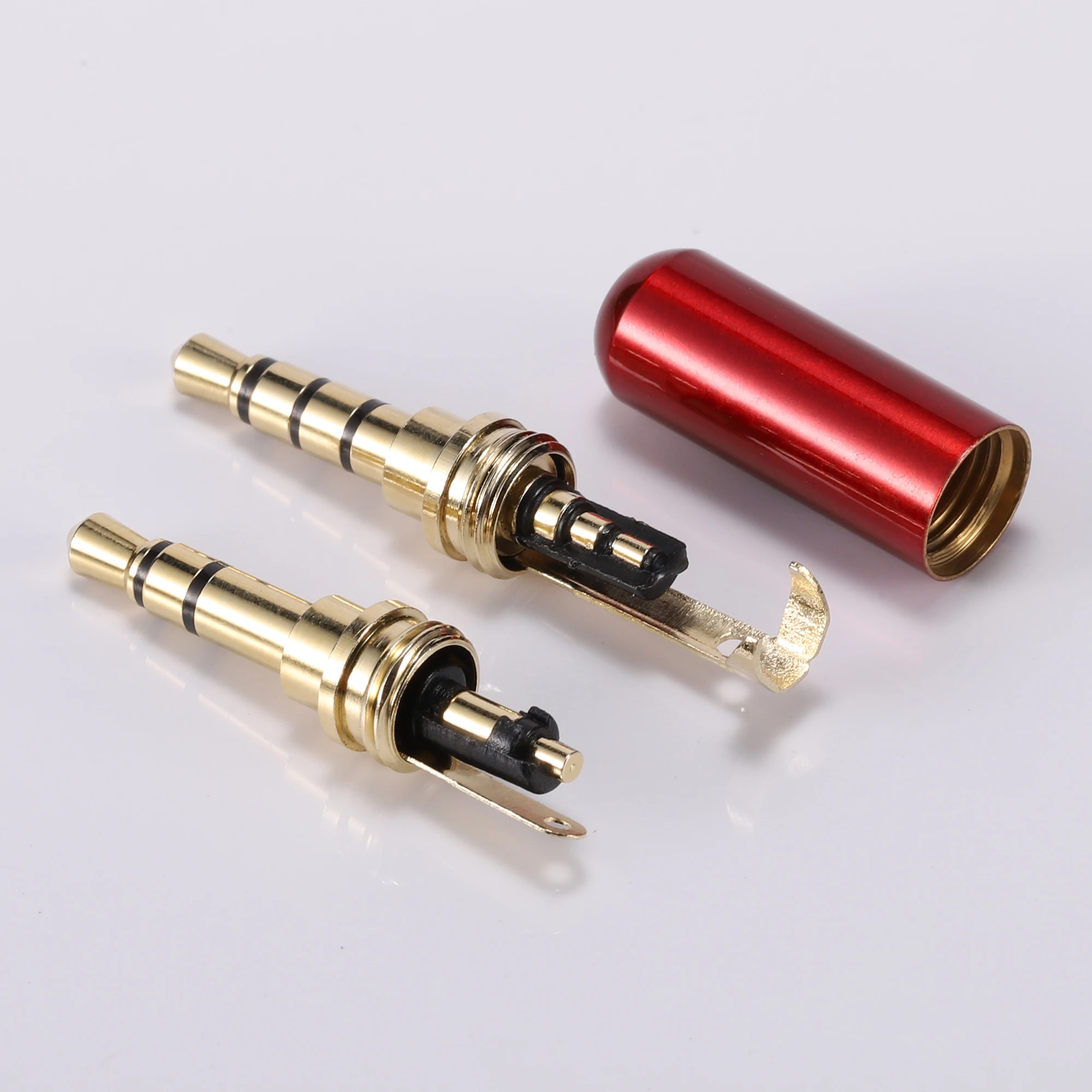 3.5mm stereo 3.5 level 4 balanced earphone upgrade cable accessories Conversion cable extension cable plug pure copper case