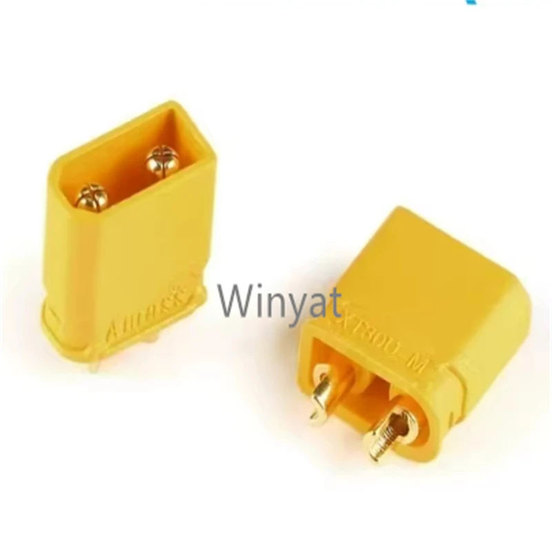 2pcs/lot Racing Drone Lipo Battery XT30U Plug XT3 Lithium Model Aircraft Motor Connector XT30U-M Jack Connector XT30U Male