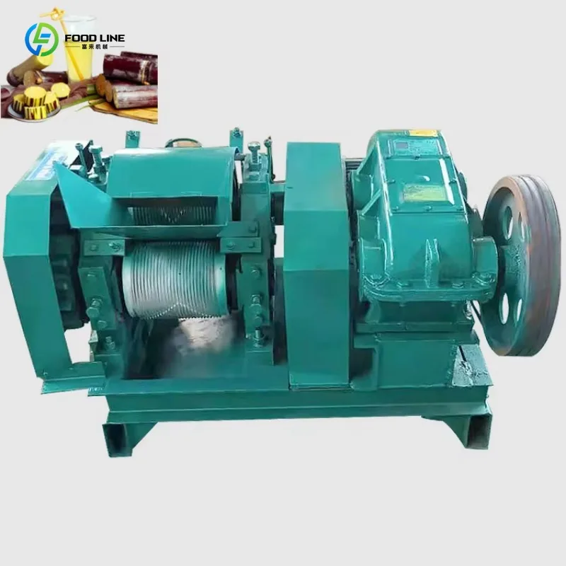 Customized Energy Saving Industrial Sugarcane Crusher Automated Sugarcane Press Durable Commercial Sugarcane Juicer