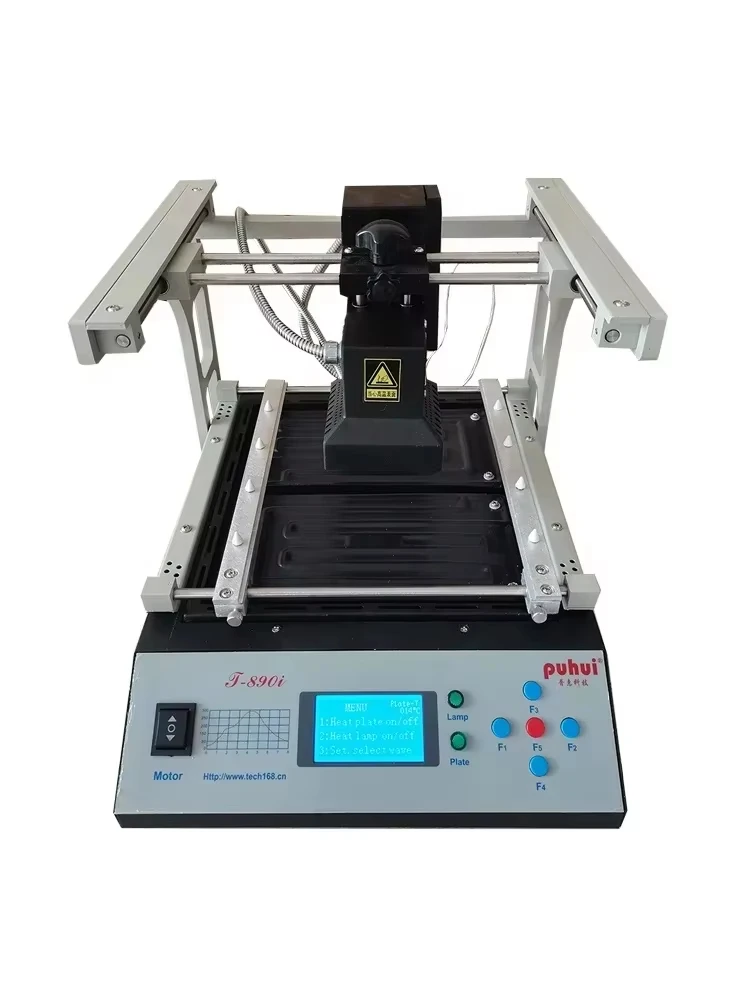 Infrared BGA Rework Station T-890i PID Intelligent Control For IC Soldering Desoldering 8 Temp Curves