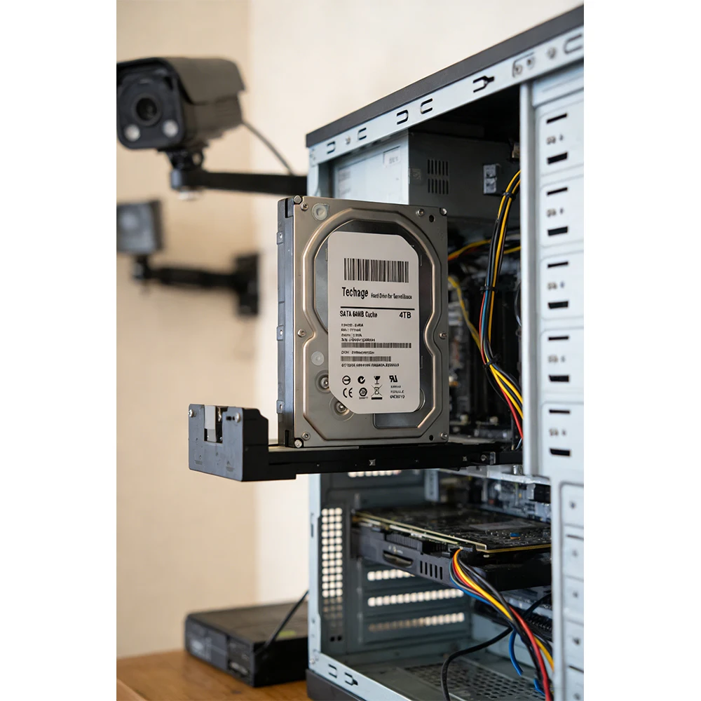 Picture 7: 1TB,3TB,4TB, Hard Drive, Disk, SATA, 64MB, Cache, 12VDC, 0.45A, 5VDC, 0.60A, for Surveillance, Mechanical, Hard Drive