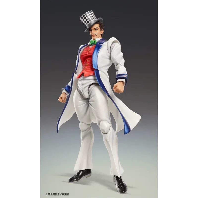 Genuine JoJao Figure Bizarre Adventure Model Will Anthonio Zeppeli Doll Fantasy Figurines Collection Present