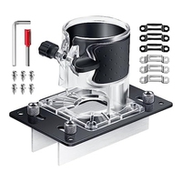 2 In 1 Slotted Base And Fastening Bracket Guide Slot Locator For 65Mm Wood Trimmer Or Trimming Machine