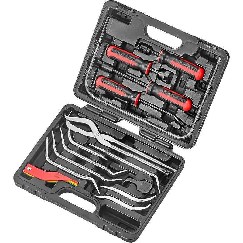 Service Kit, 14-Piece Professional Drum Brake Tool Set w/Brake Lining Gauge…   storage shed outdoor