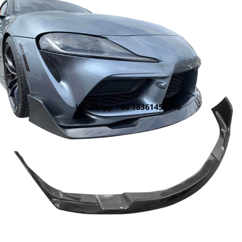 

For Supra A90 A91 ,After actual vehicle installation test Carbon Fiber Front Bumper Lip