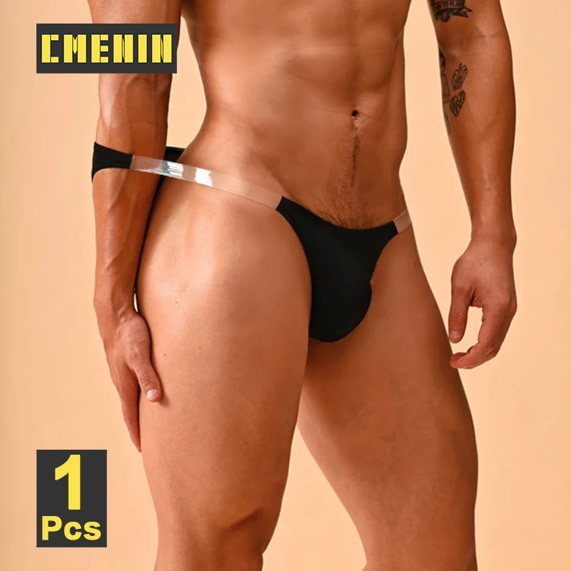 CMENIN Sexy Modal Men Underwear Transparent Waistband Gays Man Underpants Briefs Low Waist Sports Men\'s Panties Sissy Men Briefs