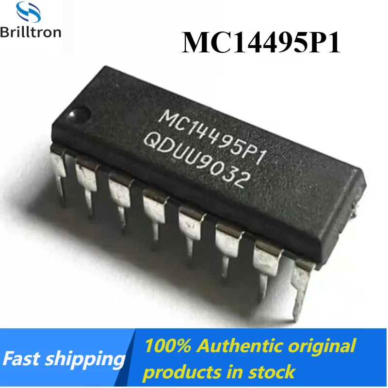 10PCS   MC14495P1 MC14495 NEW Original product, in stock. Fast shipping.