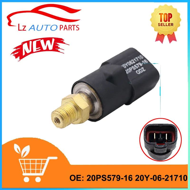 

20Y0621710 20PS57916 20Y-06-21710 20PS579-16 Pressure Switch Sensor for Komatsu Excavator Parts PC100-6 PC200-6 PC200-7 PC300-7