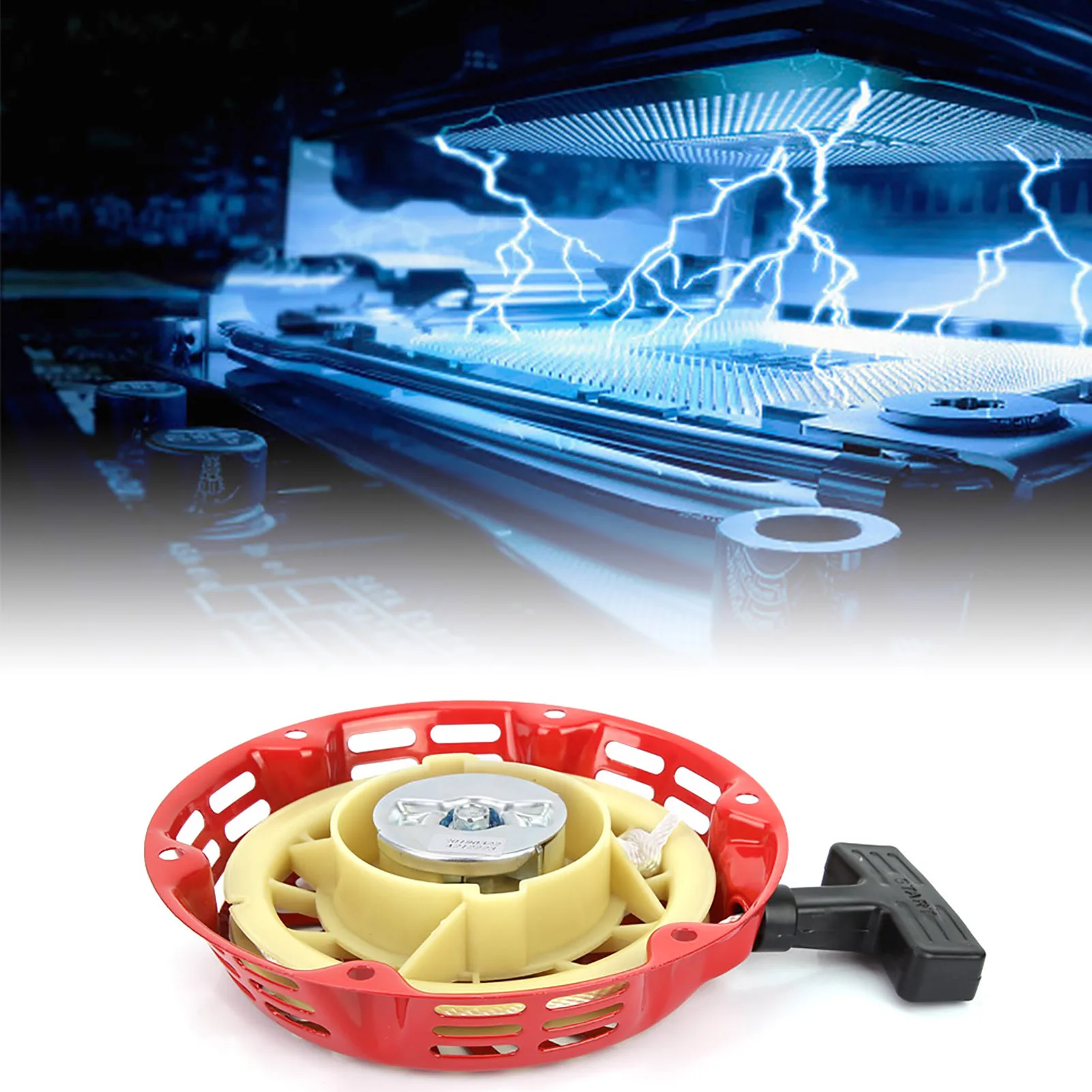 

Gasoline Generator Pull Starter for 168F 170F 2-3KW Generator Generator Starter Gas Generator Starter