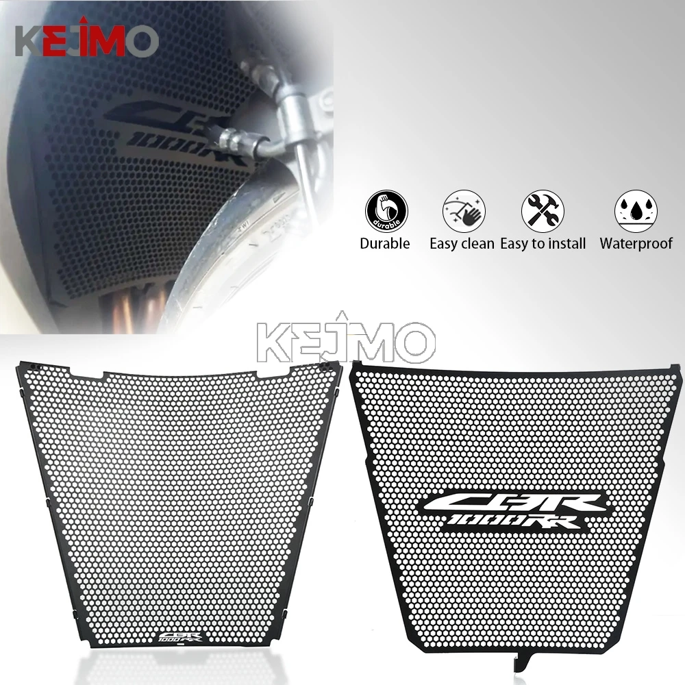 

CBR1000RR 2019 Oil Cooler Guard For Honda CBR1000 CBR 1000rr RR SP 2008 CNC Motorcycles Radiator Grille Guard Cover Protector