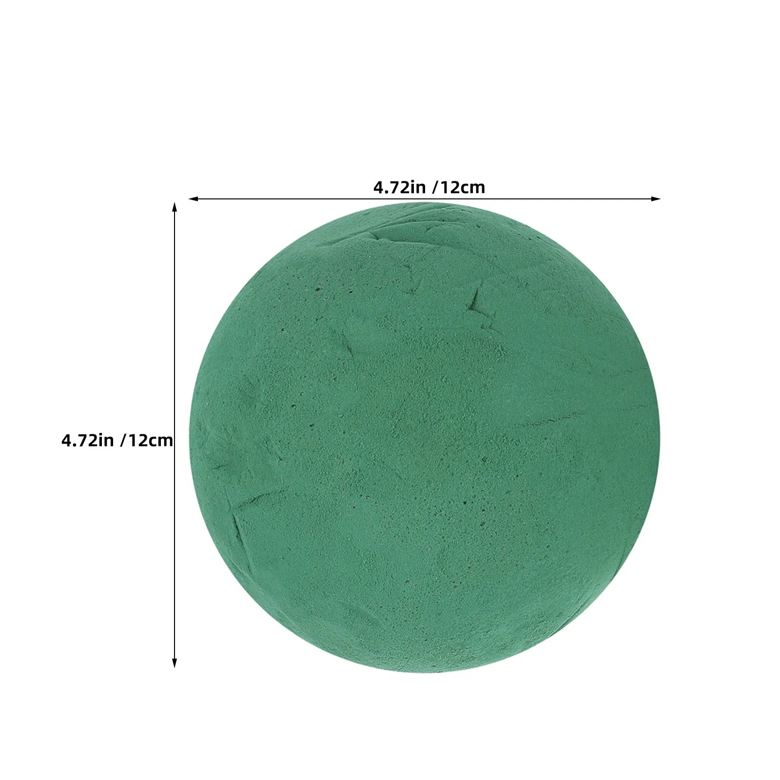 4Pcs Floral Foam Sphere 12Cm Round High Absorbency Wet Foam Balls for Fresh Flowers DIY Arrangements Home Office Wedding Decor view 4