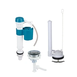 Toilet Fittings Inlet Valve Tank Fastening Kit WC Toilet Water Hunting Flush Water Saving Intake Toilet Valve Kit Cistern System