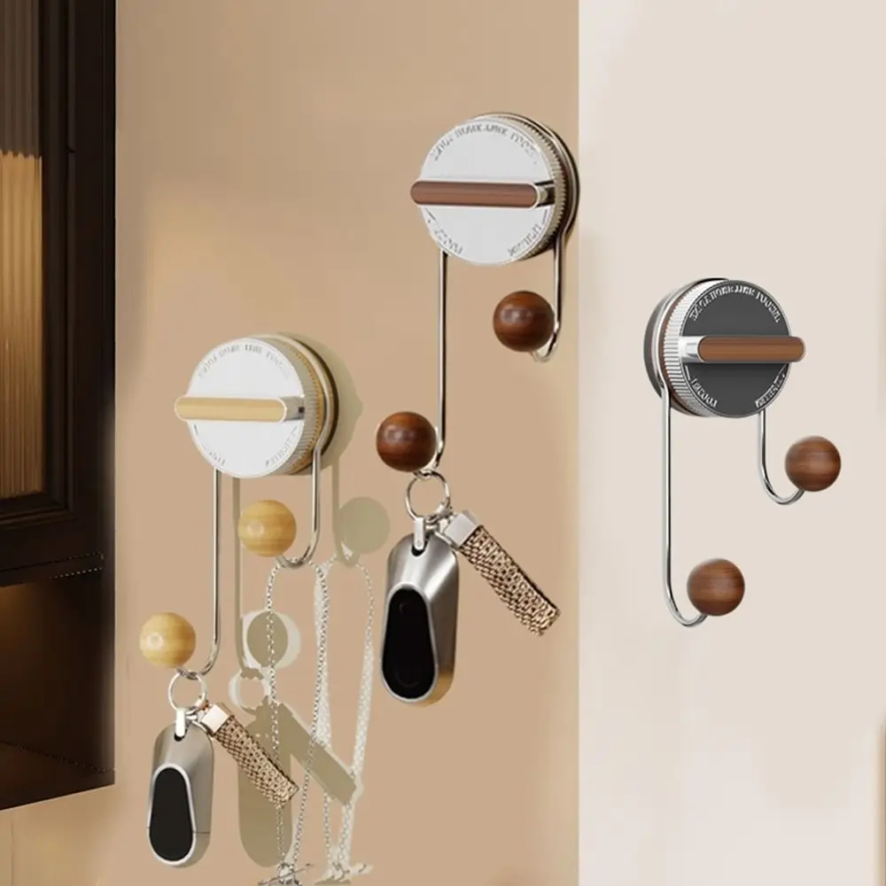 

Light Luxury Wall Mounted Suction Cup Hooks Seamless Removable Shower Hooks Powerful Space Saving Wall Hanger Porch