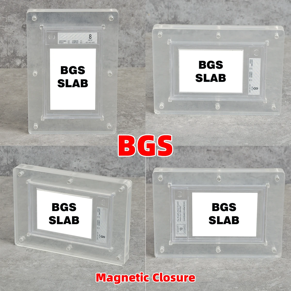sgc graded card case Premium | Magazine 250+ PSA, BGS, Slabs duty tamper Fitted SGC Graded Card Bags