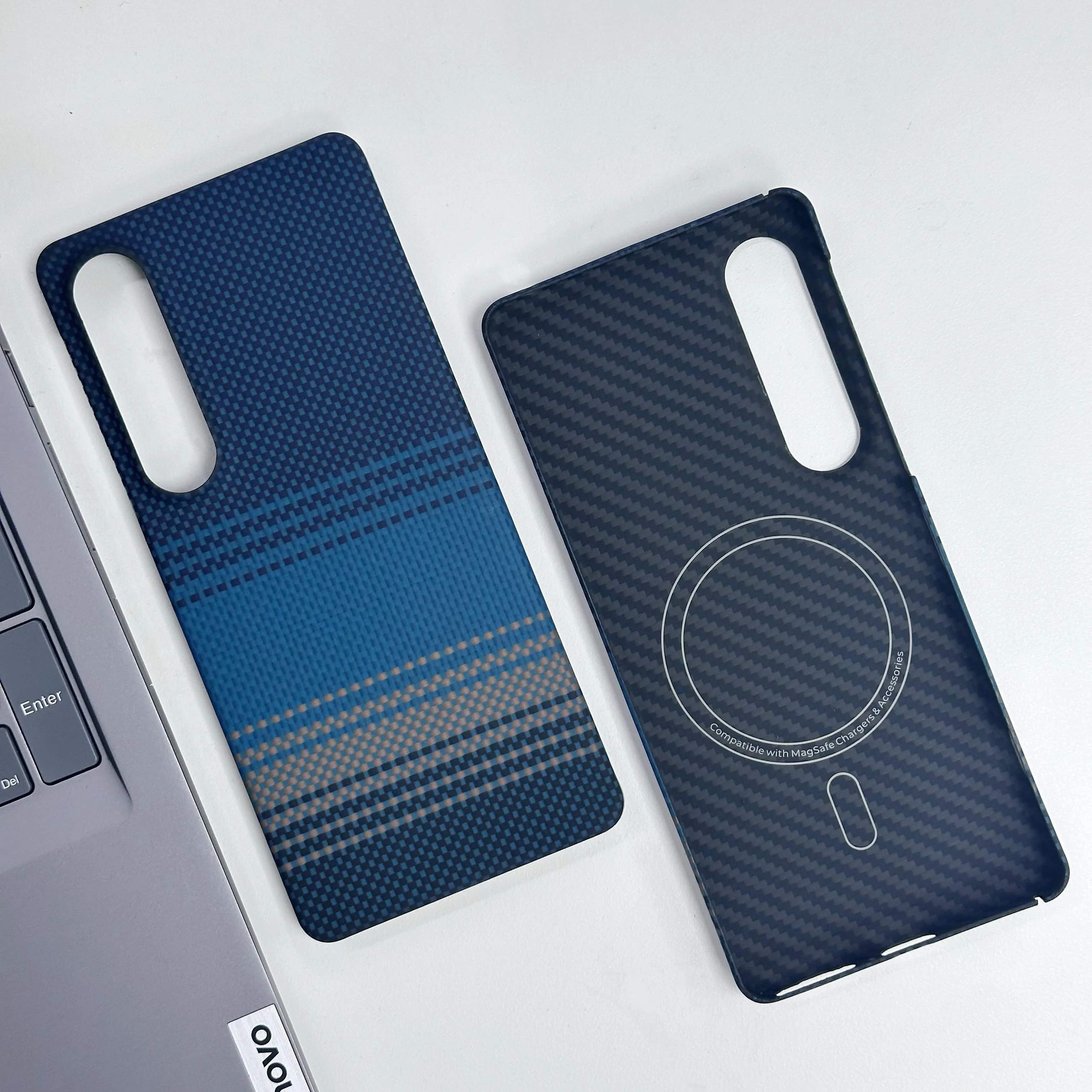 For Sony Xperia 1 VII, Aramid Fiber Magnetic Case 600D Kevlar Ultra-Thin Hard Shell, Shockproof Lightweight Cover