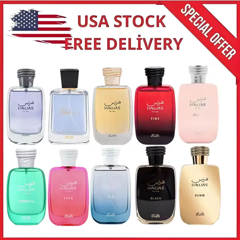 

RASASI Hawas Парфюмерная вода для мужчин и женщин 3,4 унции/100 мл Стойкий аромат Рождественский подарок