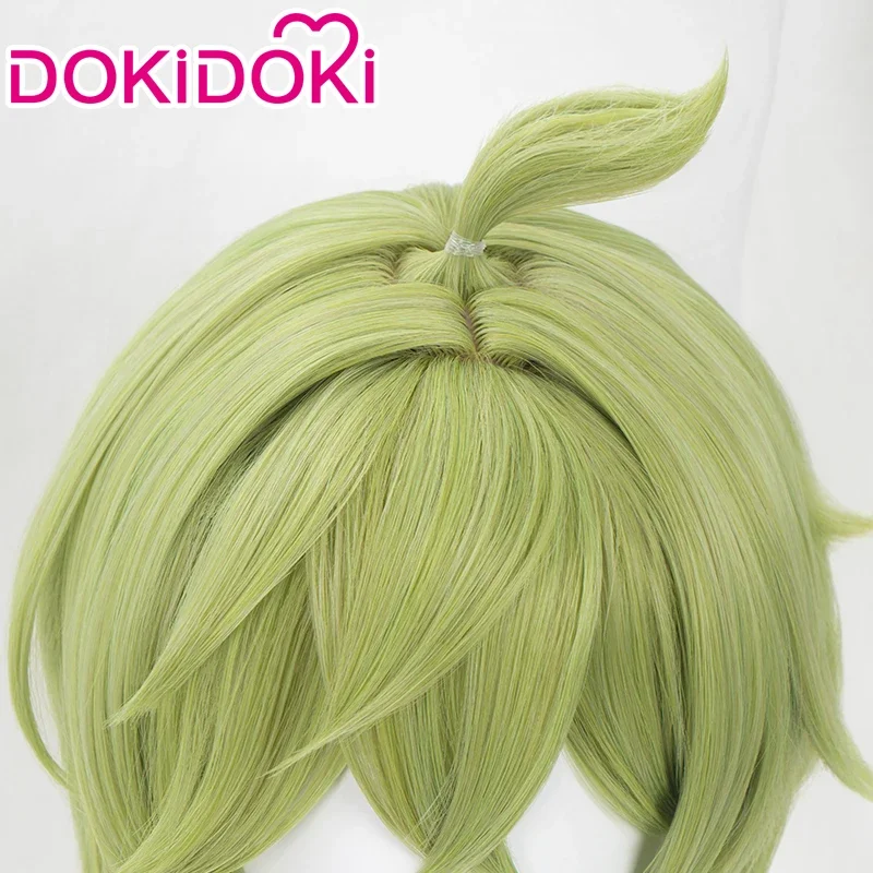 Collei Wig Game Genshin Impact Cosplay  DokiDoki  Green Sumeru Hair Halloween Dendro