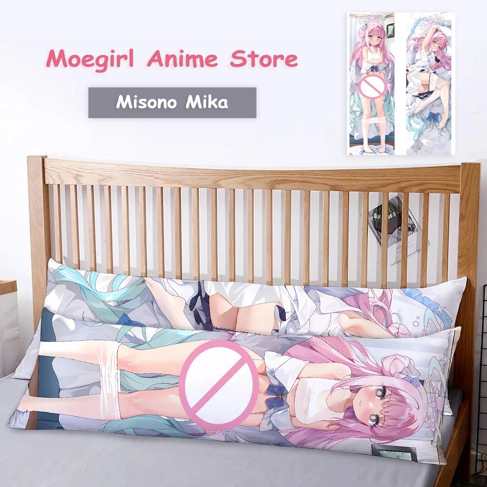 

Misono Mika Body Pillowcase Peach Skin Velvet 2Way Zippered Pillowcase Sofa Bedroom Decorative